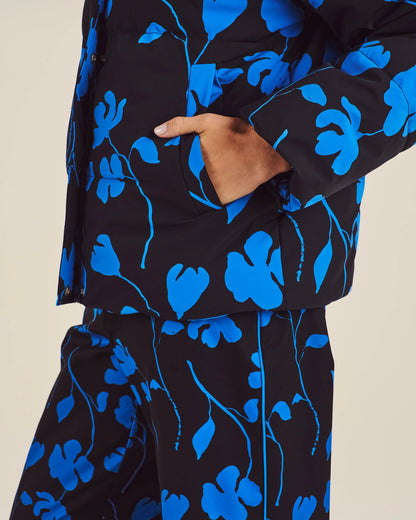 Alps Puffer Jacket - Black Azalea