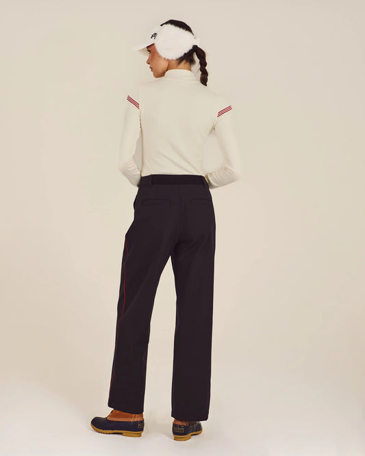 Lara Summit Pant - Black / Scarlet
