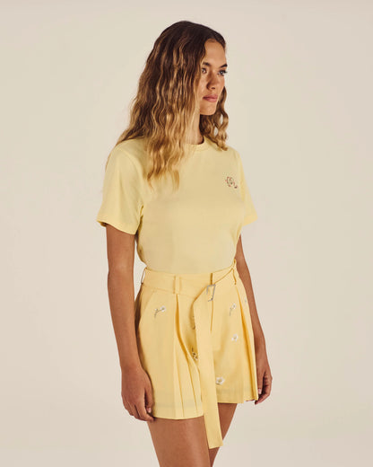 Cosette Blossom Tee - Lemon Meringue
