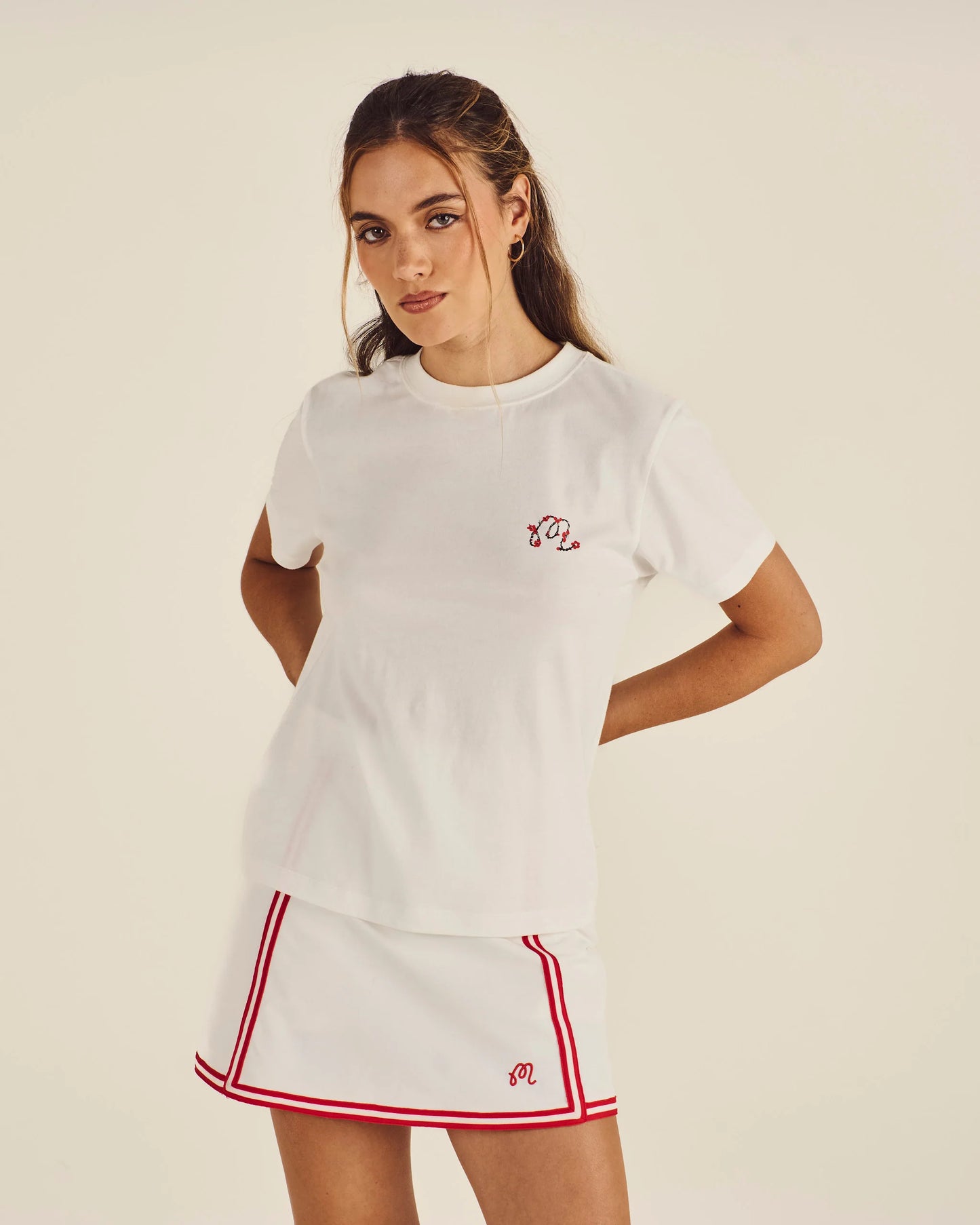 Cosette Blossom Tee - Vanilla