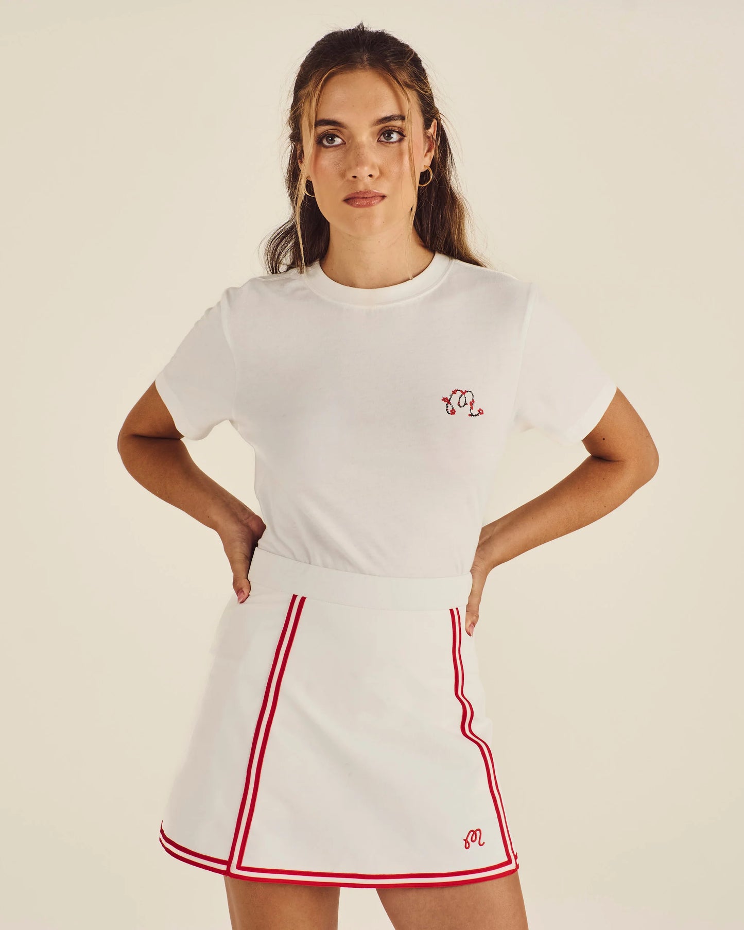 Cosette Blossom Tee - Vanilla