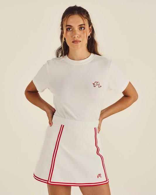 Cosette Blossom Tee - Vanilla