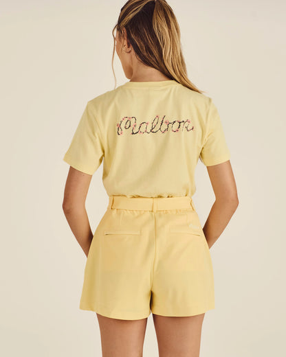 Amara Blossom Short - Lemon Meringue