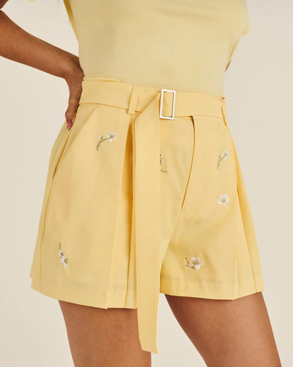Amara Blossom Short - Lemon Meringue