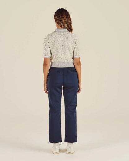 Mikayla Sashiko Polo - Ivory