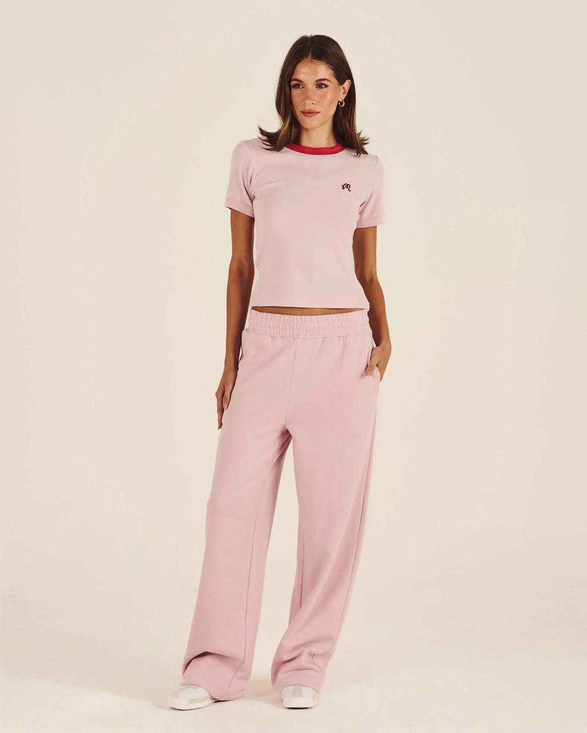 Adeline Apres Sweatpant - Chalk Pink