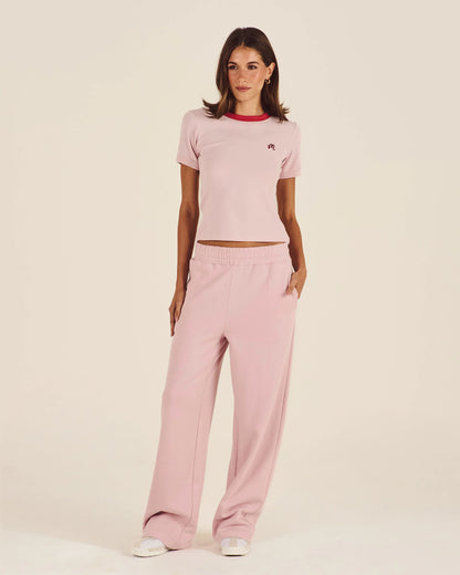 Adeline Apres Sweatpant - Chalk Pink