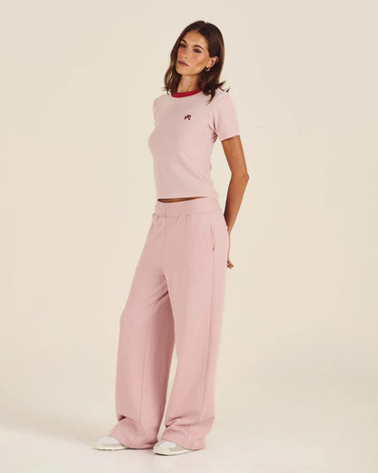 Adeline Apres Sweatpant - Chalk Pink