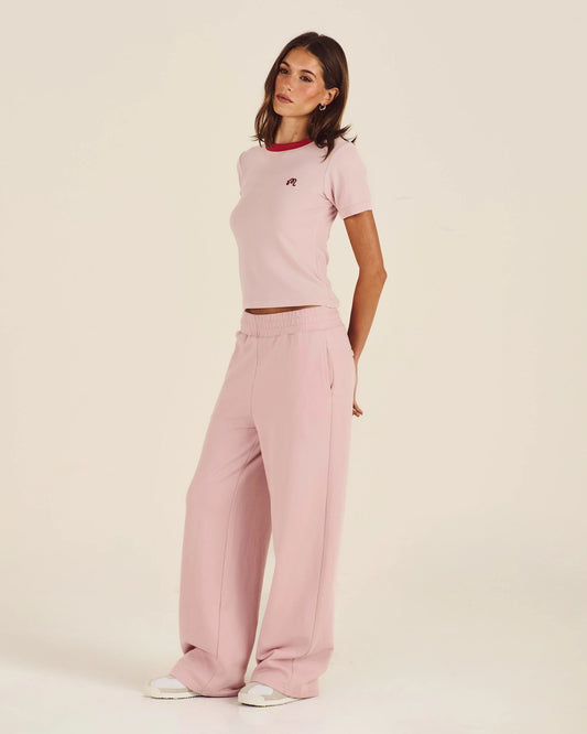 Adeline Apres Sweatpant - Chalk Pink