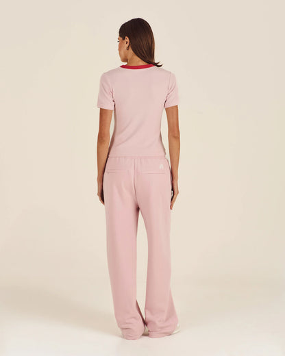 Adeline Apres Sweatpant - Chalk Pink