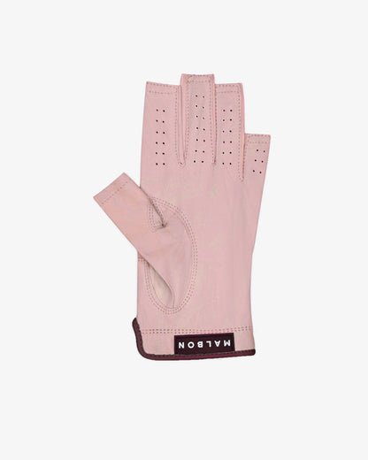 Francesca Fingerless Golf Glove - Rosy Touch