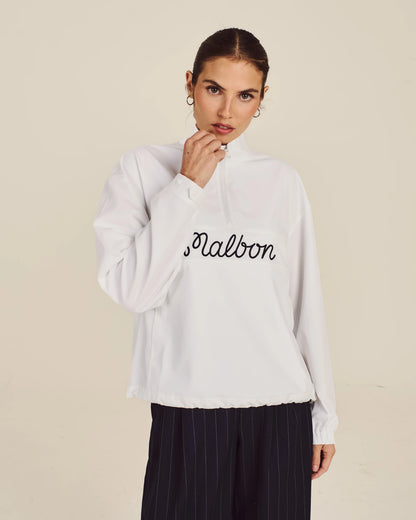 Crosscourt Windbreaker - White