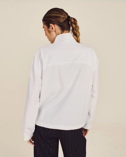 Crosscourt Windbreaker - White