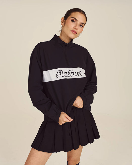 Crosscourt Windbreaker - Black