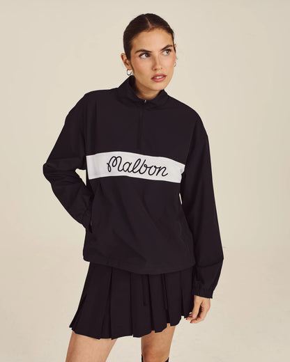 Crosscourt Windbreaker - Black