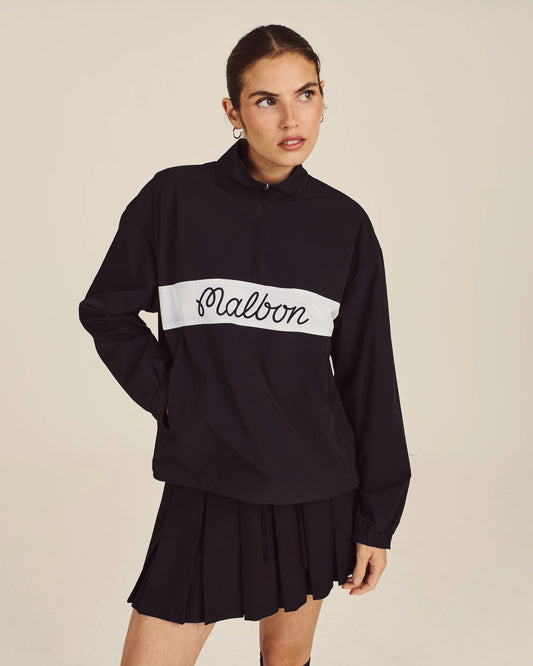Crosscourt Windbreaker - Black