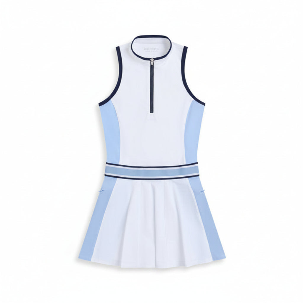Phoenix Flare Dress - Arctic/Wolf Blue