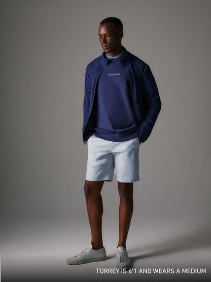 Signature Aspen Crewneck - Maltese Blue