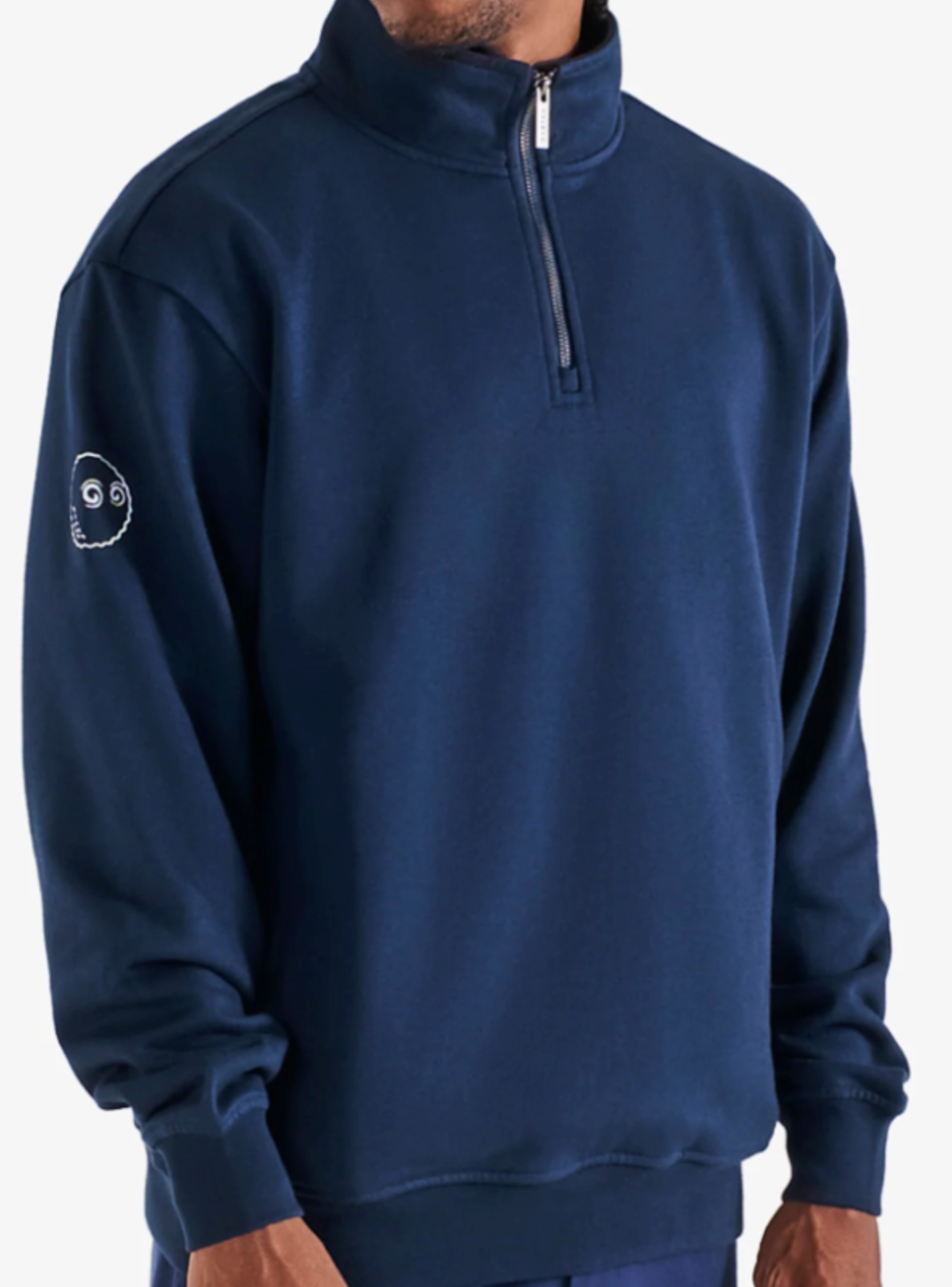 Collegiate Sweatshirt Unbadged - Navy