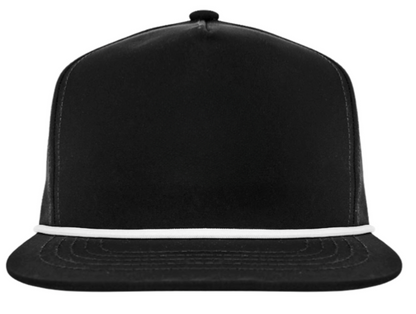 Evergreen Poly Rope 5-Panel - Black