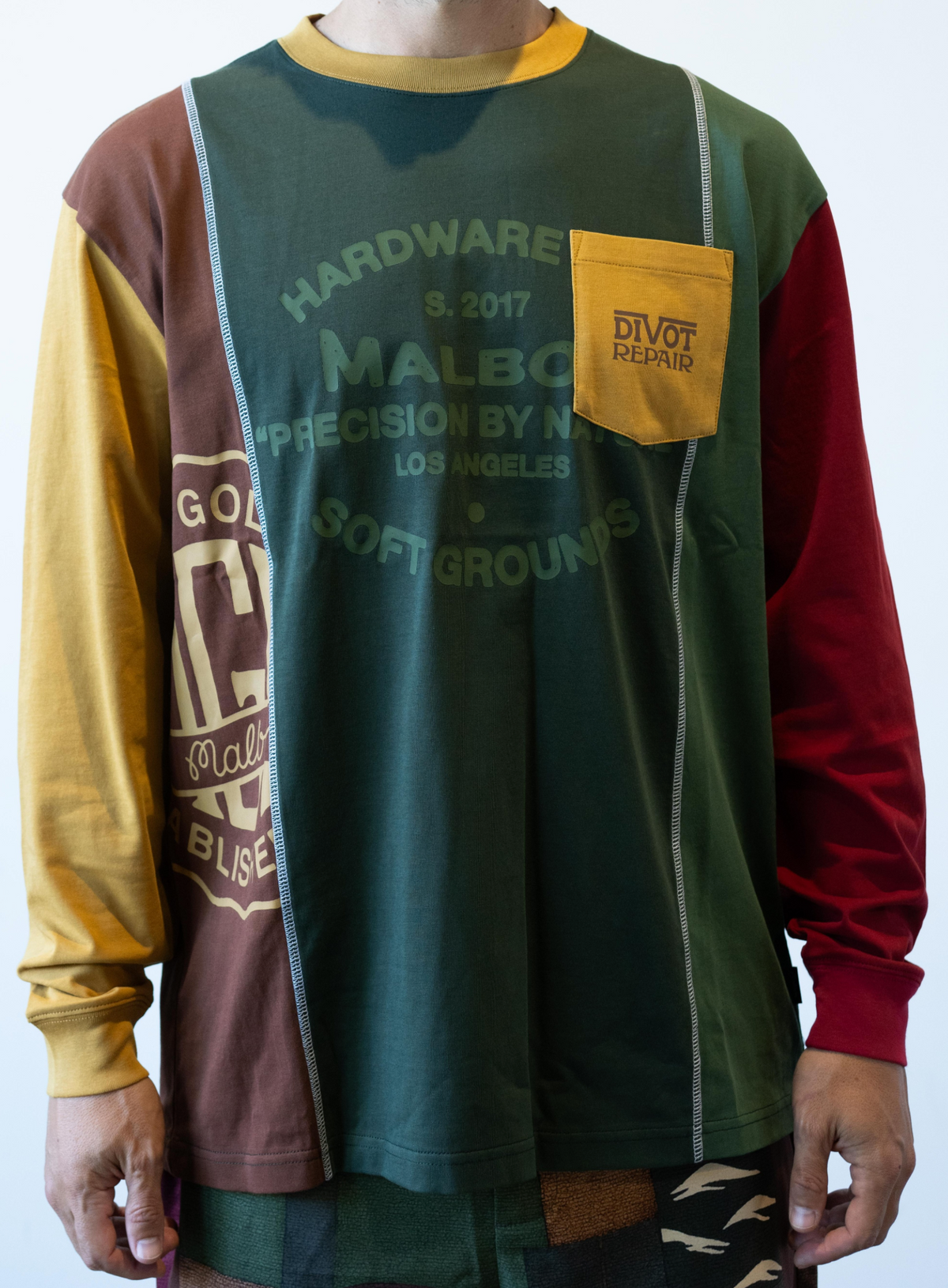 Gridline Tee - Olive