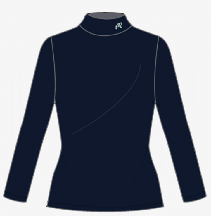 Rally Mockneck - Blueberry