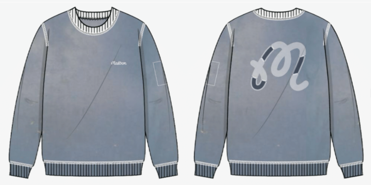Range Fragment Sweatshirt - Slate