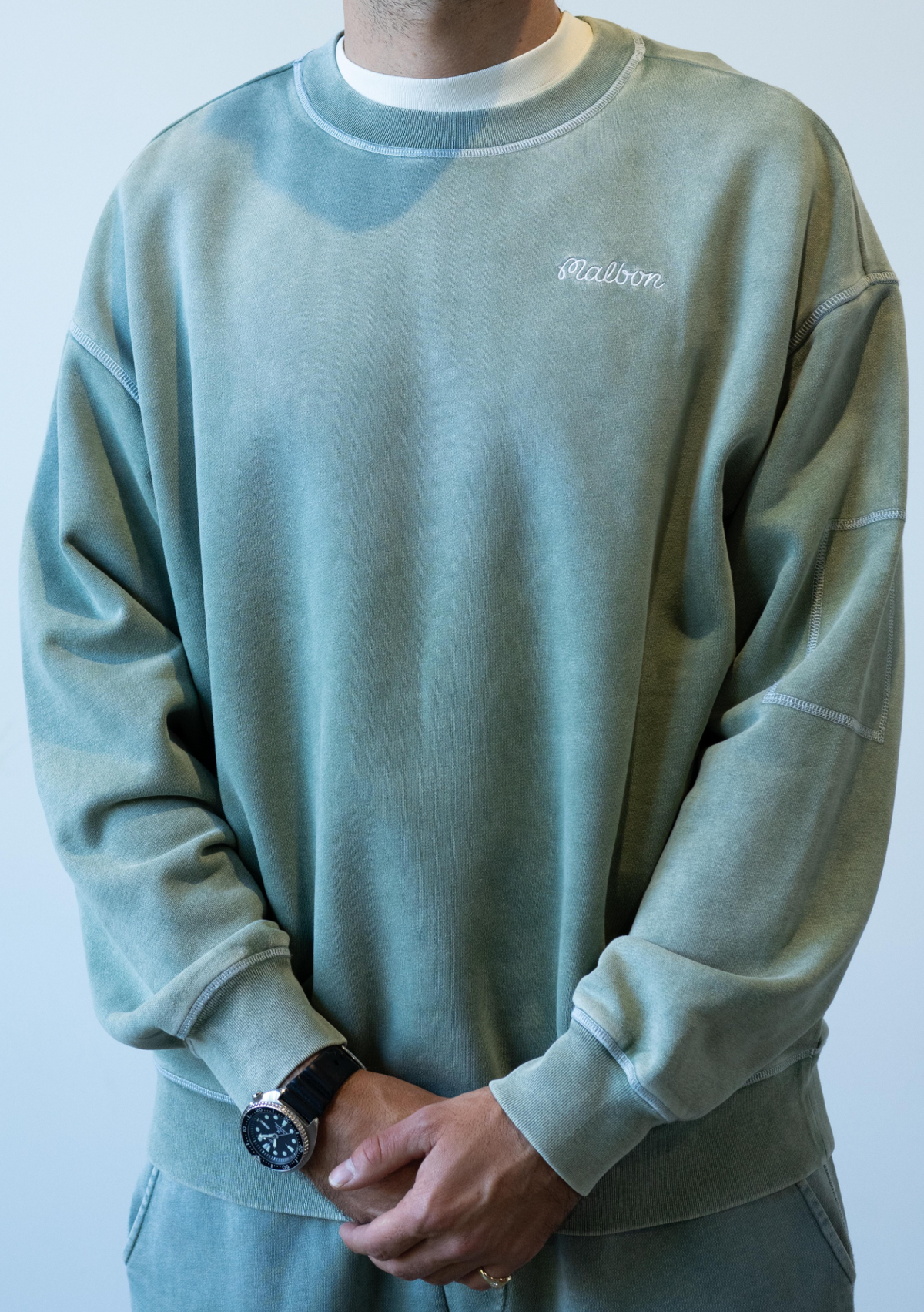 Range Fragment Sweatshirt - Vintage Olive