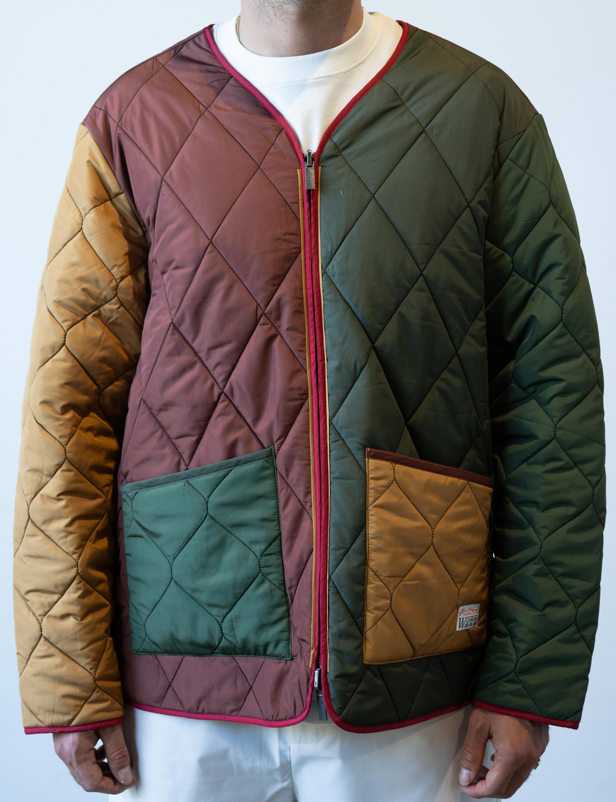 Segment Reversible Liner Jacket - Multi