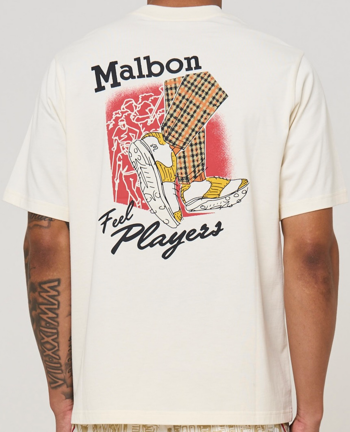 Bermuda Feel Players Tee - Antique White