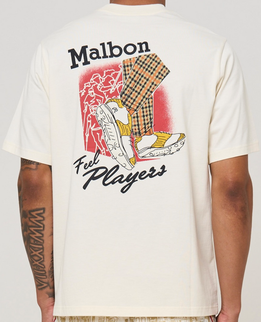 Bermuda Feel Players Tee - Antique White