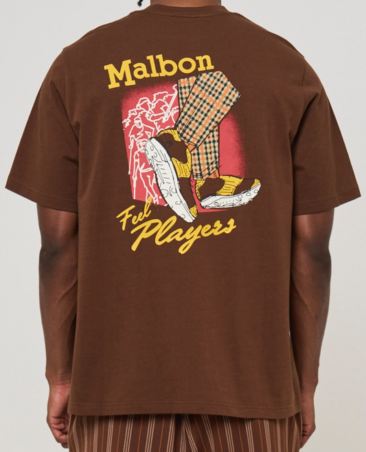 Bermuda Feel Players Tee - Downtown Brown