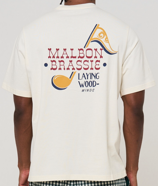 Bermuda Wood Winds Tee - Antique White