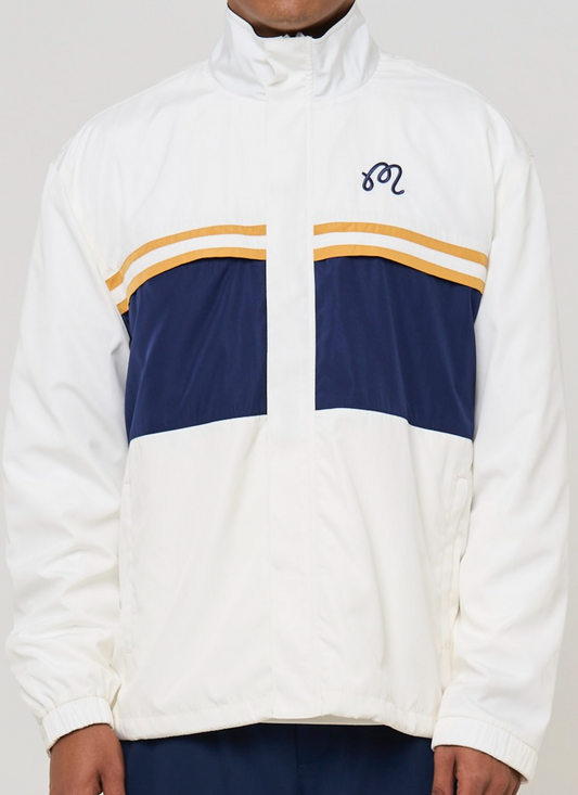 Costanzo Windbreaker - White Peacoat