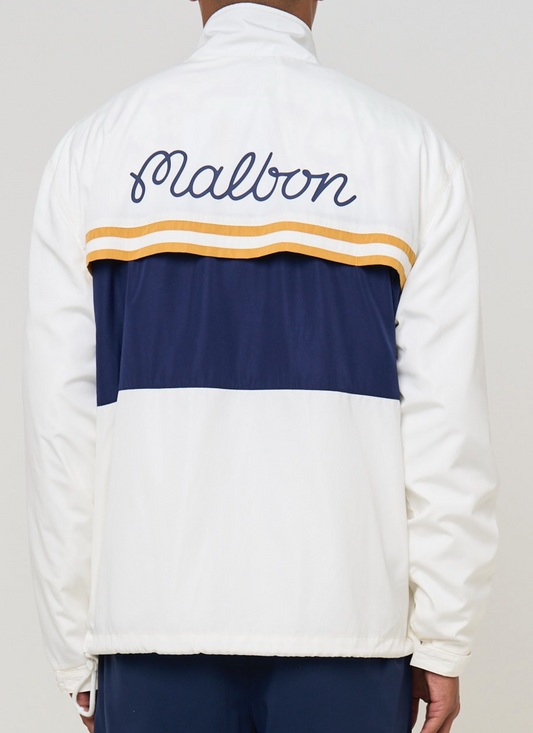 Costanzo Windbreaker - White Peacoat