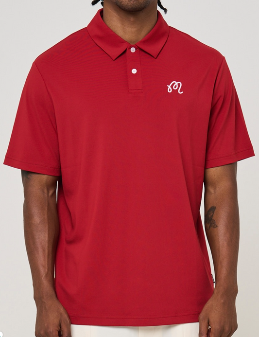 Fairway Polo - Rhythmic Red