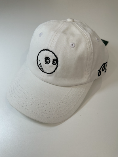 Malbon Bald Buckets Dad Cap - White
