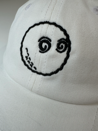 Malbon Bald Buckets Dad Cap - White