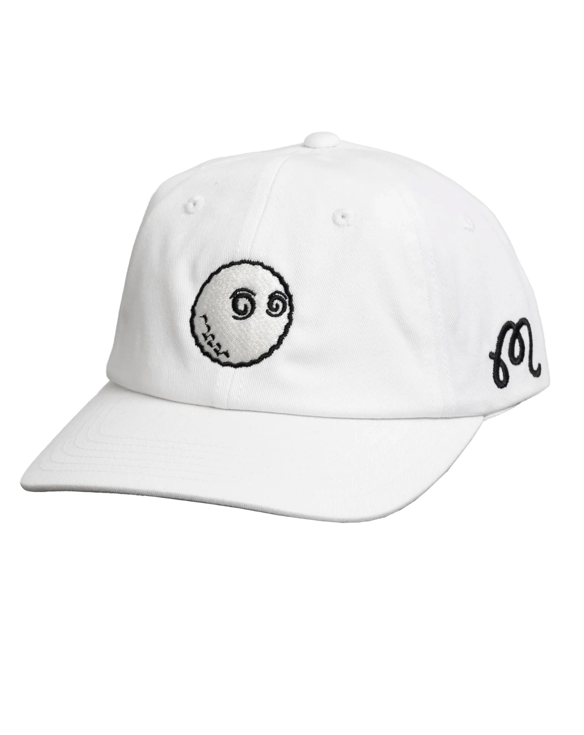 Malbon Buckets Dad Cap - White