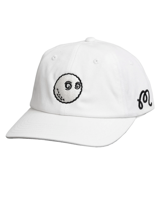 Malbon Buckets Dad Cap - White