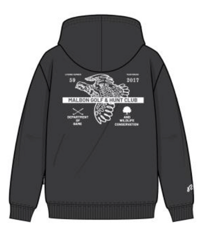 Fesque Department Of Game Hoodie - Sunfaded Black
