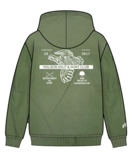 Fesque Department Of Game Hoodie - Sunfaded Olive