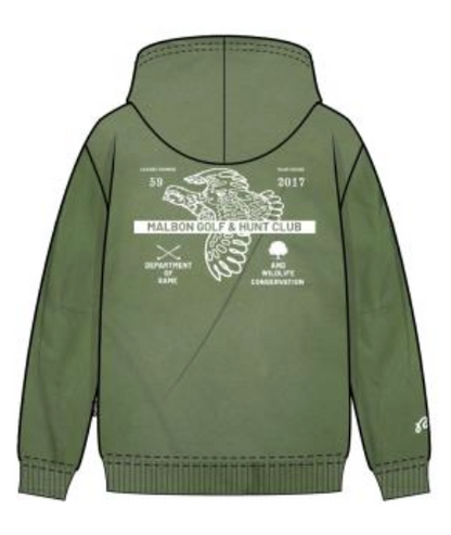 Fesque Department Of Game Hoodie - Sunfaded Olive