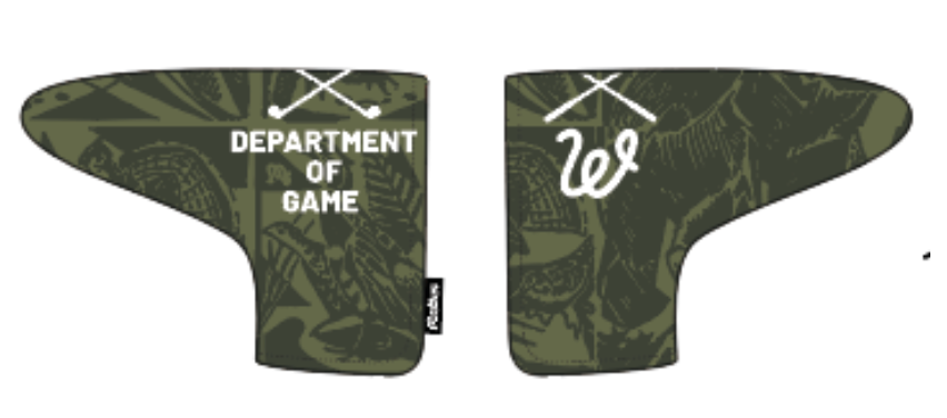Department Of Game Blade Cover - Wildlife Print Olive