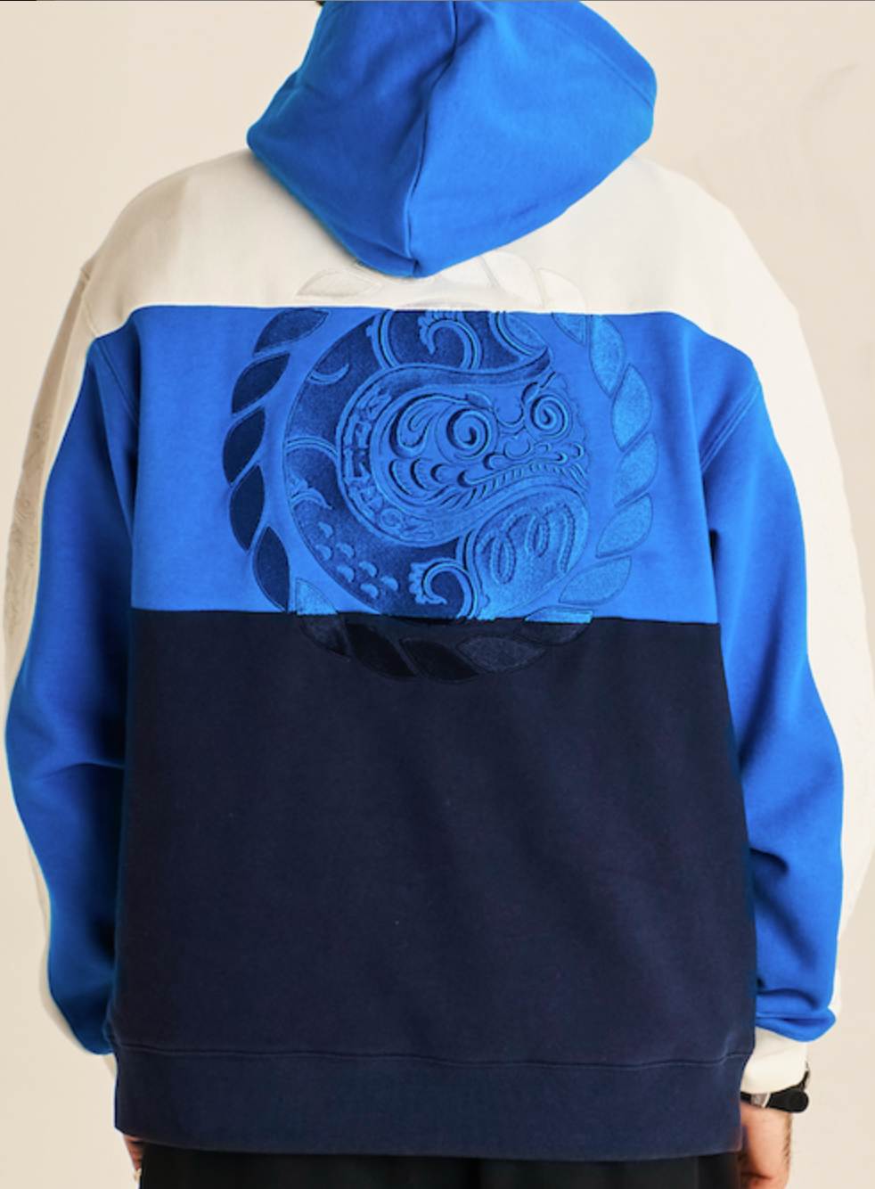 Divide Hoodie - Navy / Imperial Blue