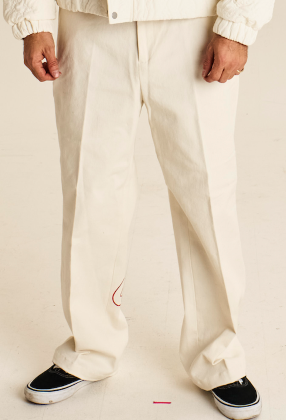 Twill La Perla Pant - Ivory