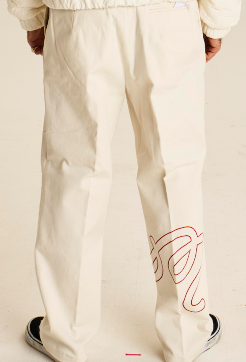 Twill La Perla Pant - Ivory