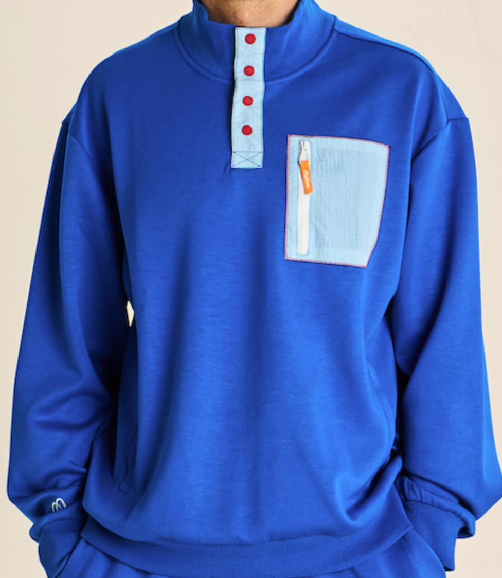 Mountain Sweatshirt - Royal / Ice Blue
