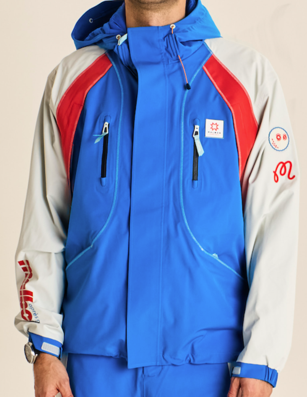 Mountain All Weather Jacket - Royal / Ice Blue