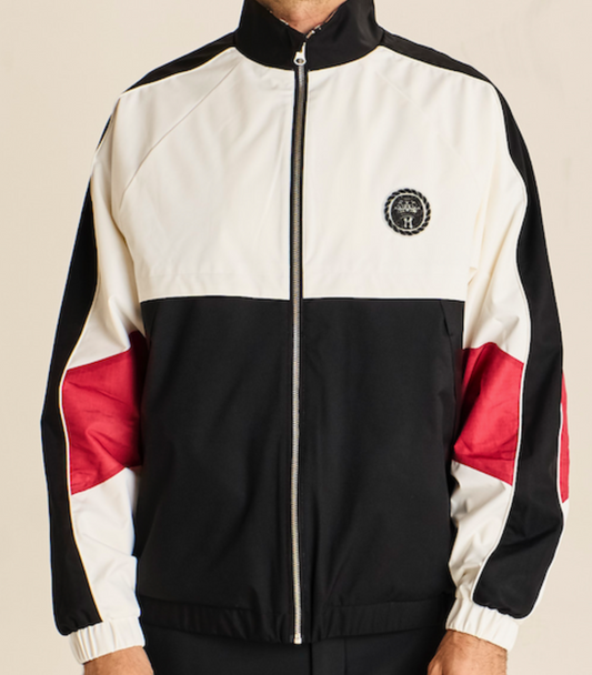 Axis Jacket - Crimson Red / Off White